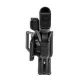 BLACKHAWK! 410761ABKR T-Series L2C Thumb-Activated Holster (Right Hand) -Matte Black