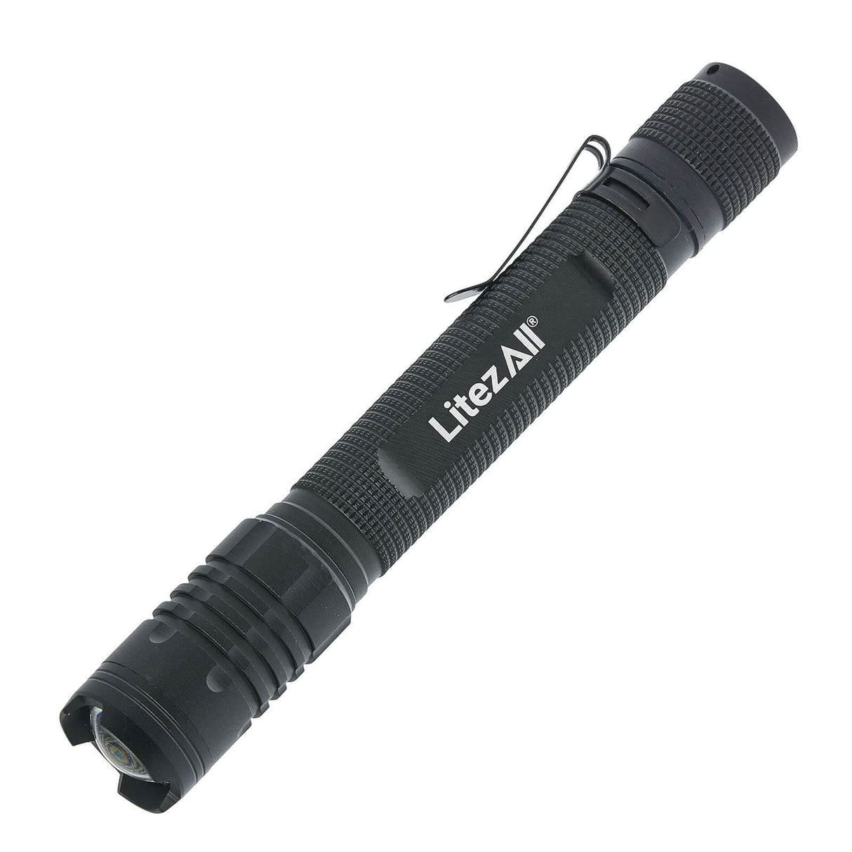 LitezAll 24099-6/24  280 Lumen Tactical Flashlight and Pocket Knife Combo