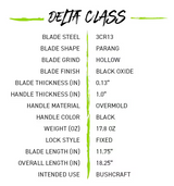 Schrade 1182527  Decimate Parang