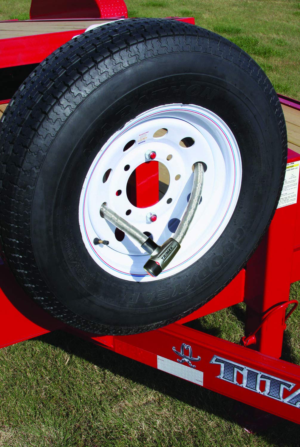 Trimax TG2236SX  36" L x 22mm High Security Armor Plated Stainless Steel Locking Cable w/Quick Release Tubular Mounting Bracket