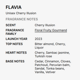 Flavia 127162: 3.4 fl oz Unisex Cherry Illusion EDP Spray Fragrances