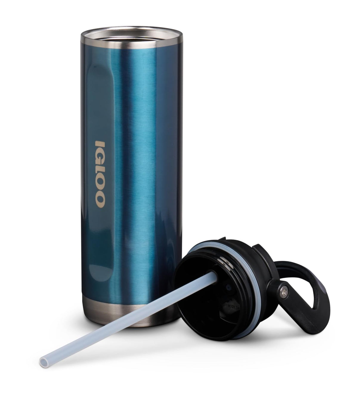 Igloo 00071086 20 Oz Stainless Steel Sport Sipper Bottle (Modern Blu.Sstl   )