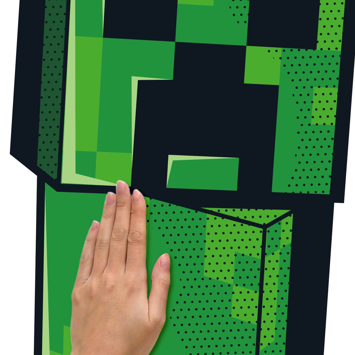 RoomMates RMK5360GM  Minecraft Creeper Giant Peel & Stick Wall Decals -1 Sheet
