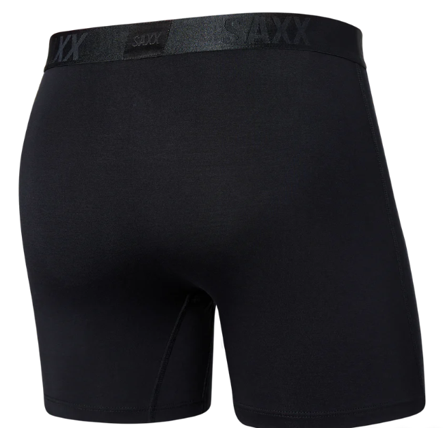 SAXX SXBB67-SFN-XXL 22nd Century Silk Boxer Briefs -SIZE: XXLarge, Fly See Food- Navy Blue