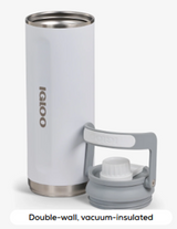 Igloo 00071379 46oz Stainless Steel CHUG Bottle, White