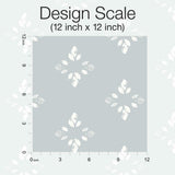 RoomMates RMK12144WP  Rose Lindo Pressed Petals Peel & Stick Wallpaper -Taupe Gray