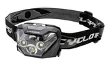 Cyclops CYC-HL500: 5W Cree LED 500 Lumen Headlamp w/Red LED & Black Strap