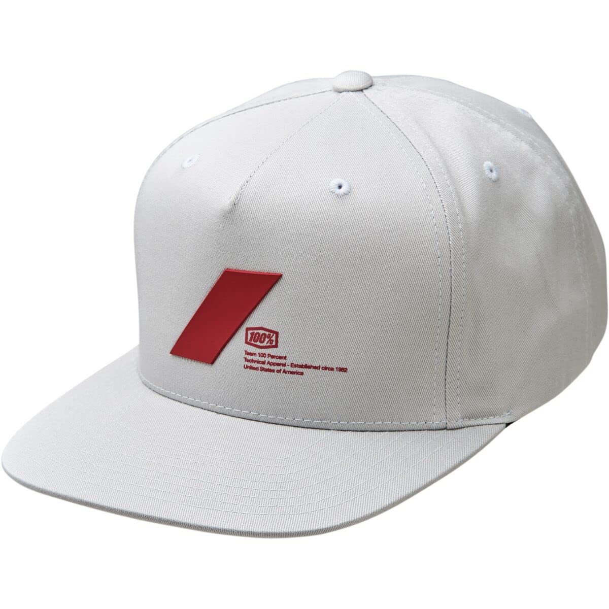 100 Percent - 100% Forward Hat Light Gry (20044-00015)