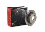 Brembo 08.A715.1X: XTRA Drilled Rear Disc Brake Rotor  (FITS: 2003 Nissan Maxima)