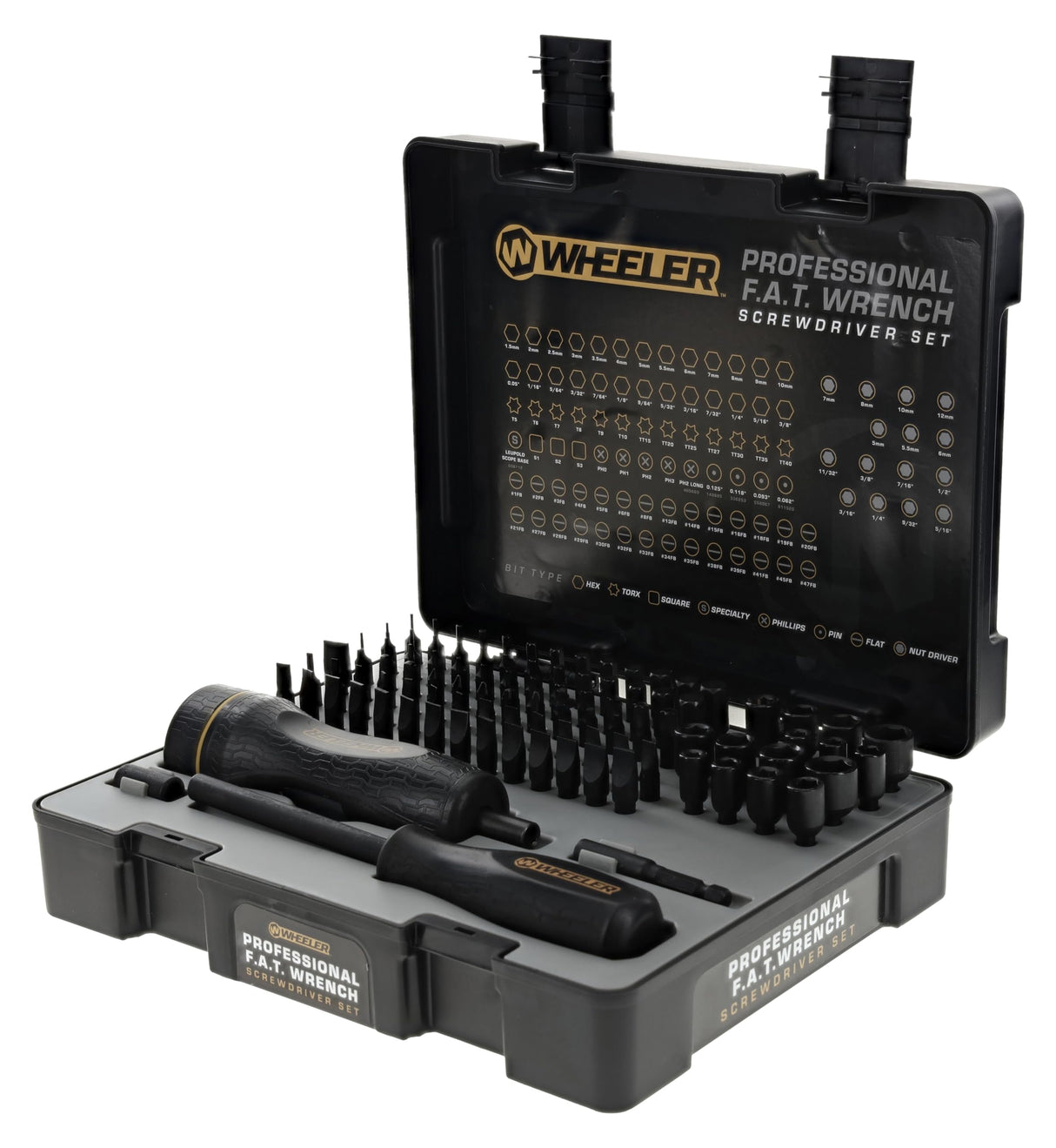 Wheeler 4001004  100pc Pro FAT Wrench Screwdriver Set