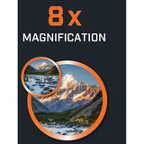 Bushnell PWV842 Powerview 2 8X42mm Binoculars, Black