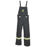 Surewerx OBRTCG75-BIB-SL: 75 Cal TCG Arc Flash Bib Overalls -Large, Black