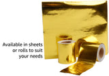 Design Engineering 010397  2" x 30ft roll Reflect-A-GOLD Heat Reflective Tape