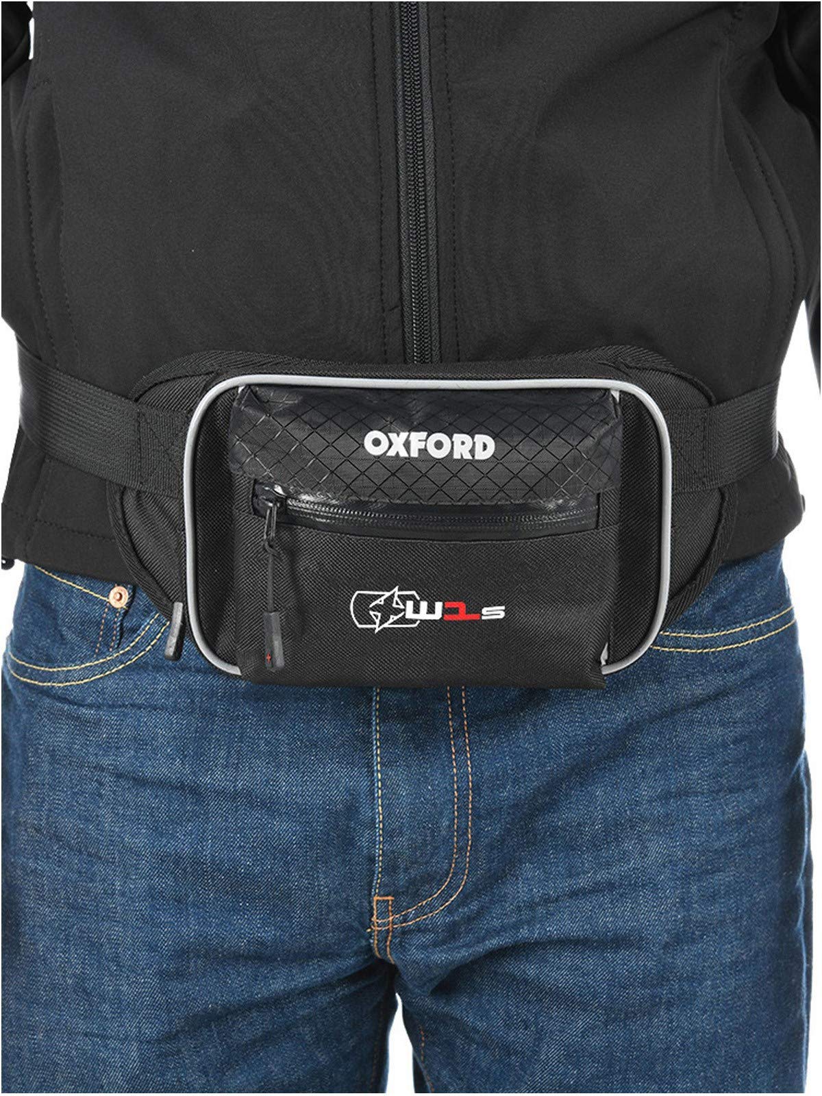 Oxford - XW3R Waist Bag 5.9 in (H) x 6.3 in (W) x 10.23 in (L), Adjustable Waist up to 56"