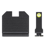 Night Fision  GLK-005-465-488-YGZX Optics Ready Stealth Night Sight Set for Glock 48 w/ RMRcc - Yellow Front Ring, Blank Rear Sight