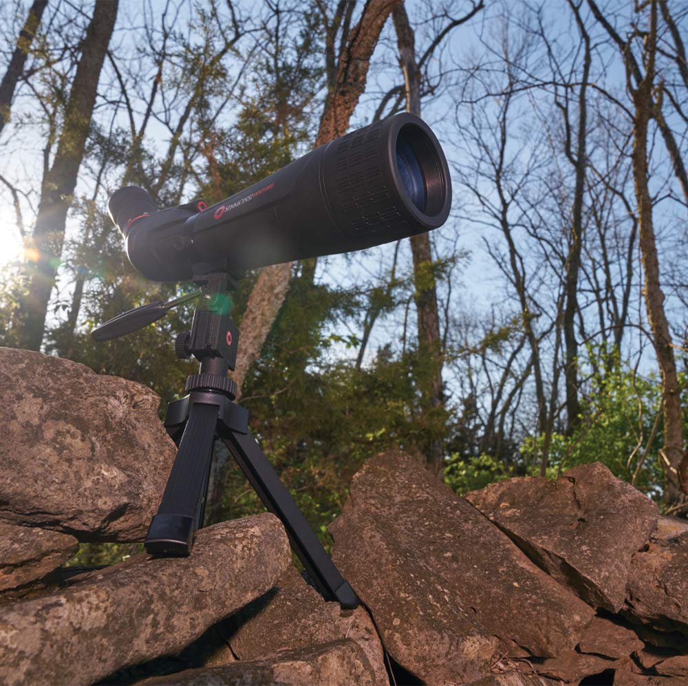 Simmons SP206080BA  20-60x80 Venture Spotting Scope, 45° Angled Viewing -Black