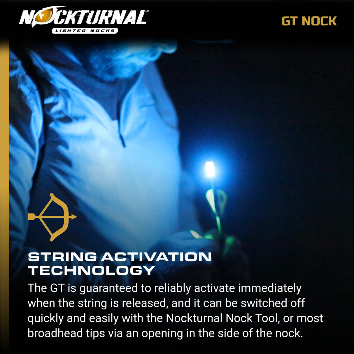 Nockturnal NT-105 GT Green 3-pack