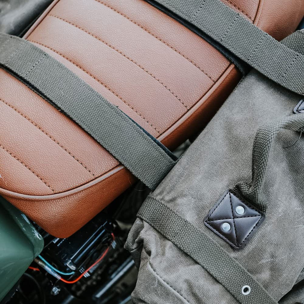 Oxford - Heritage Panniers Khaki 40L Khaki (OL578) Saddle Bag/Panniers