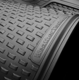 Weathertech 11AVMSB:  Front & Rear All-Vehicle Mats -Universal Fit -Black