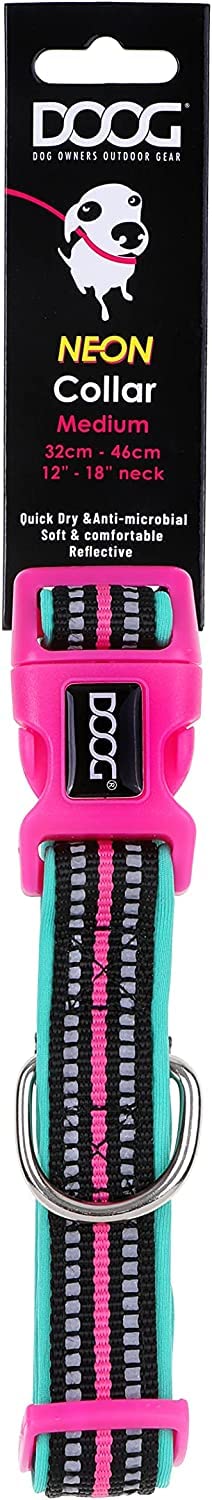 DOOG - Soft and Breathable Neoprene Padded Adjustable Dog Collar