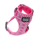 DOOG - All Weather 'Neoflex" Dog Harness, Flexible Neoprene Breathable Mesh Padding Light Wetsuit Material Water Friendly Draws Moisture Away Fir Skin Easy Fit Small, Medium, Large, XL Soft Comfortable 2 Point Adjustable Leash Training Run Walk Swim