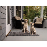 Dog Gone Smart Dirty Dog Microfiber Paw Doormat - Super Absorbent Dog Mat Keeps Paws & Floors Clean - Machine Washable Pet Door Rugs with Non-Slip Backing