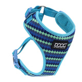 DOOG - All Weather 'Neoflex" Dog Harness, Flexible Neoprene Breathable Mesh Padding Light Wetsuit Material Water Friendly Draws Moisture Away Fir Skin Easy Fit Small, Medium, Large, XL Soft Comfortable 2 Point Adjustable Leash Training Run Walk Swim