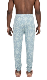 SAXX SXLP33-SPD-XL Snooze Pant Splash Palms- Desert Blue XL