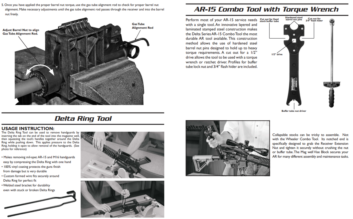 Wheeler 156555 Delta Series Armorer's Professional Kit