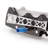 SOG EL01-CP Kilowatt- Electricians Pocket Knife w/Wire Stripping Multi-Tool & 3.4" AUS-8 Blade, UTP 10-22G Wire Stripper Knife -Black