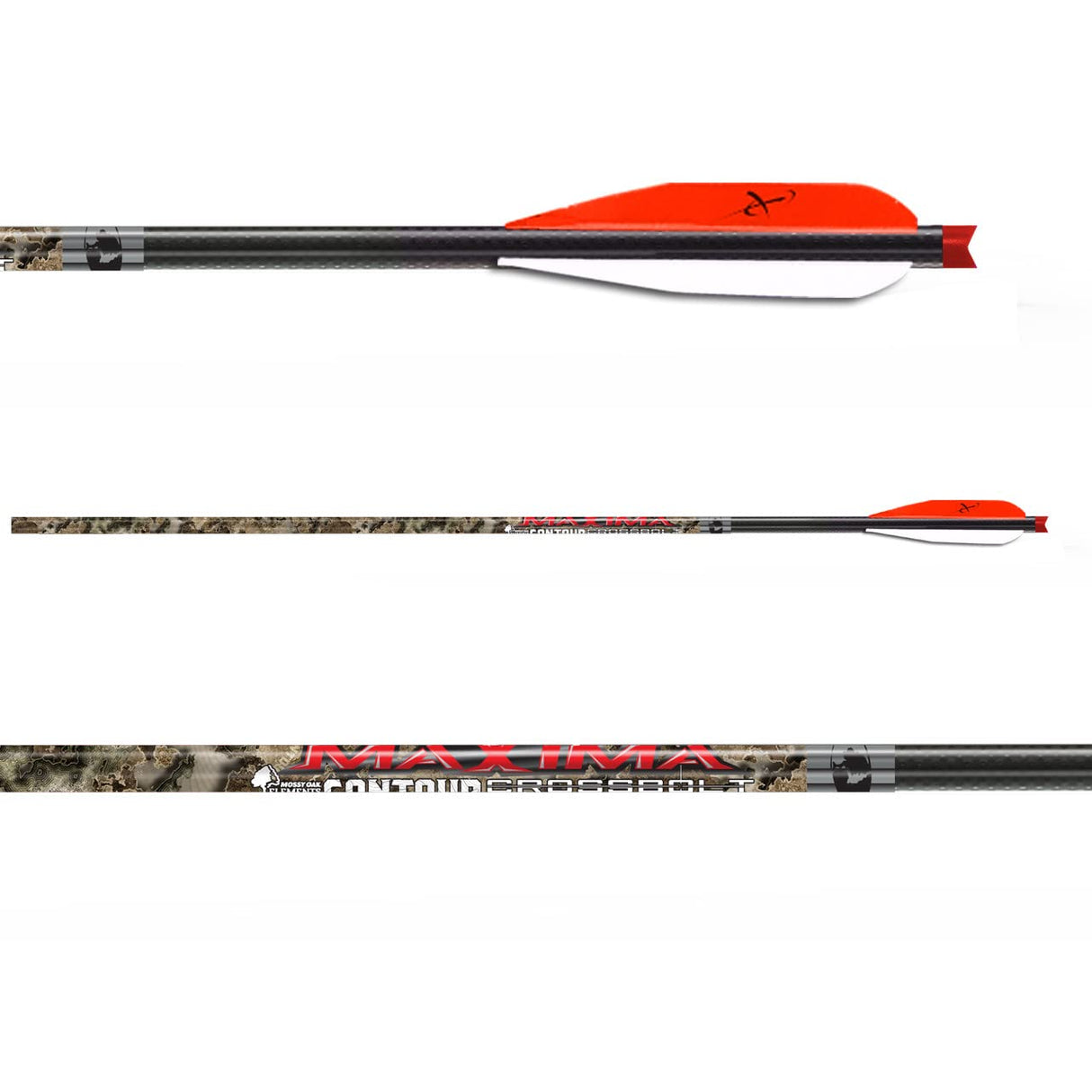 Carbon Express 51182: Maxima Hunter Contour 20" Bolt, 3Pk W/Universal Nock System