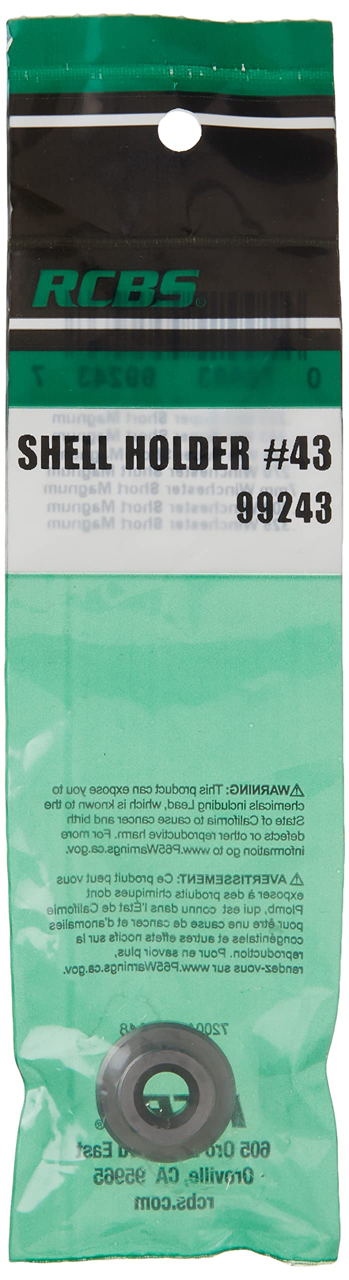 RCBS 99243 Shell Holder #43