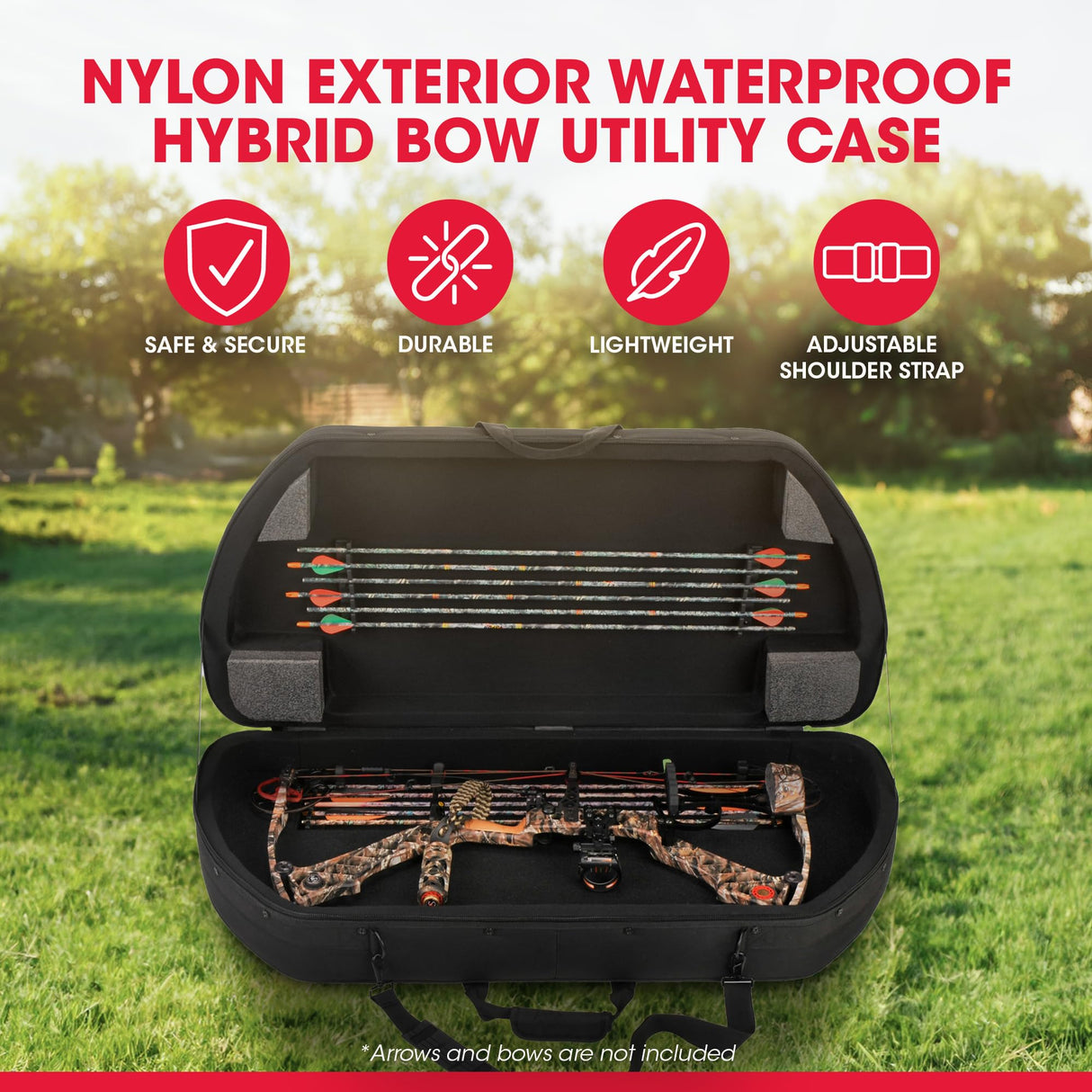 SKB 2SKB-SC4120 Hybrid Bow Case - Large, Black