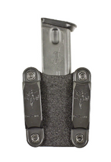 DeSantis A86KJYYZ0 Quantico Single Magazine Pouch (Ambidextrous) -Black (FITS: Glock 43 Magazine)