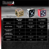 Block Targets B51000 GenZ 16"x8"x18"