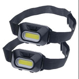 LitezAll 22996-12 120 Lumen LED Mini Headlamp 2 Pack