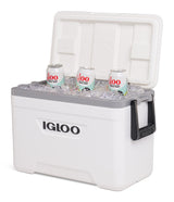 Igloo 00049550  Latitude Marine 25Qt Cooler -White w/Gray & Black