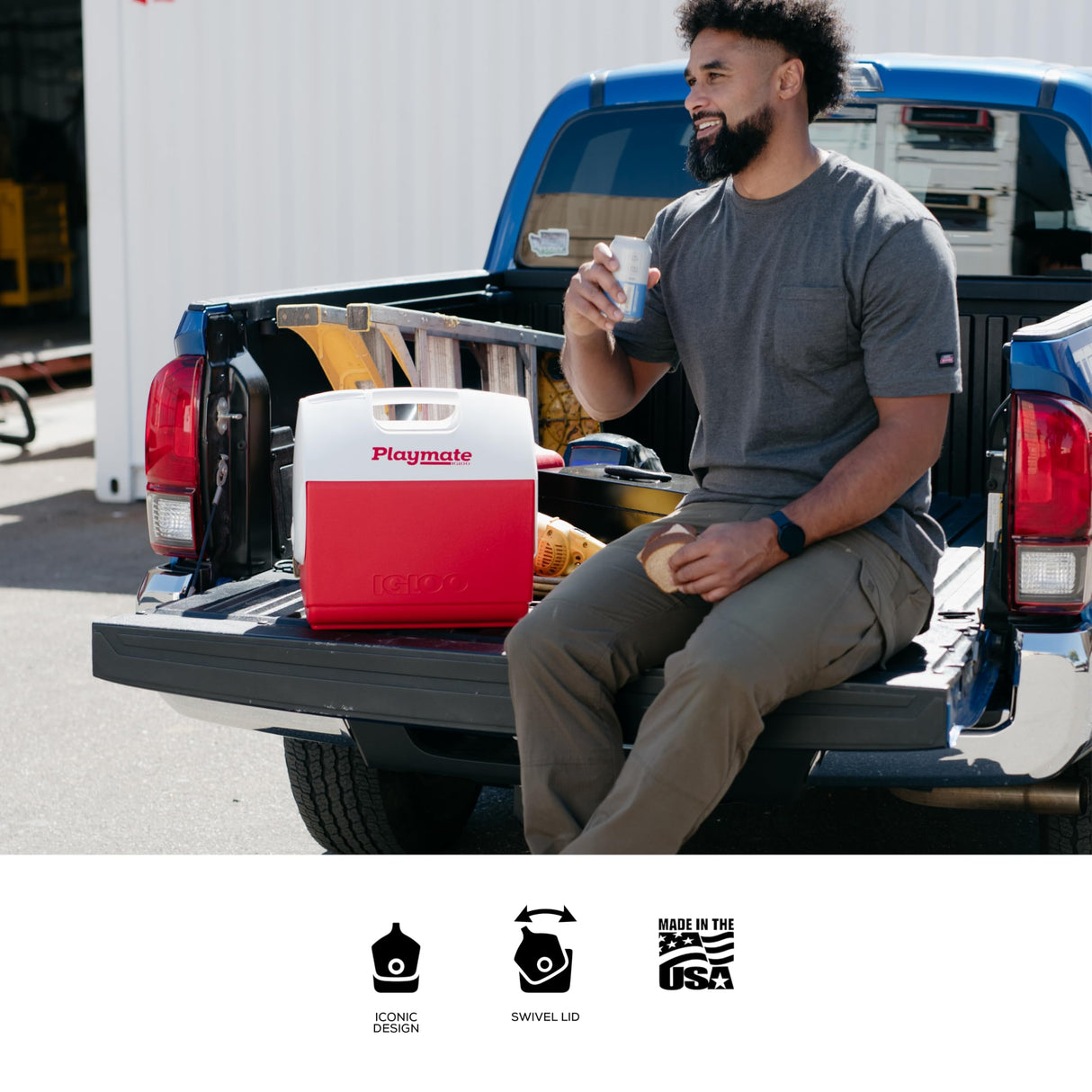 Igloo 00043362 Playmate Elite Red Star, White, White, White