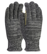 WPP MATPBK40GYPL-L  7ga Seamless Knit ATA/Cotton Blend Heavy Weight Gloves -Large, Gray