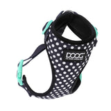 DOOG - All Weather 'Neoflex" Dog Harness, Flexible Neoprene Breathable Mesh Padding Light Wetsuit Material Water Friendly Draws Moisture Away Fir Skin Easy Fit Small, Medium, Large, XL Soft Comfortable 2 Point Adjustable Leash Training Run Walk Swim