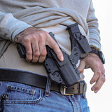 Blackhawk 416100BK Stache IWB Premium Holster (Ambidextrous) -Black (FITS: Glock)