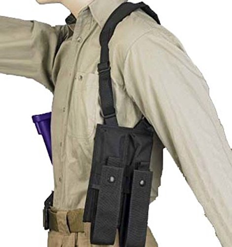 DeSantis M10BBMG90 DSD Shoulder Holster (Left Hand) -Black (FITS: SMG 9mm)