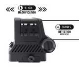 X-Vision Optics 203211 Flex 1 Wide View Thermal Reflex Sight