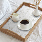 RoomMates RMK4651GM White Tin Tile Backsplash Peel And Stick Giant Wall Decals