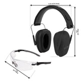 Allen Co. 4157: Ultrx Shield Ear/ Eye Protection Combo, Gray