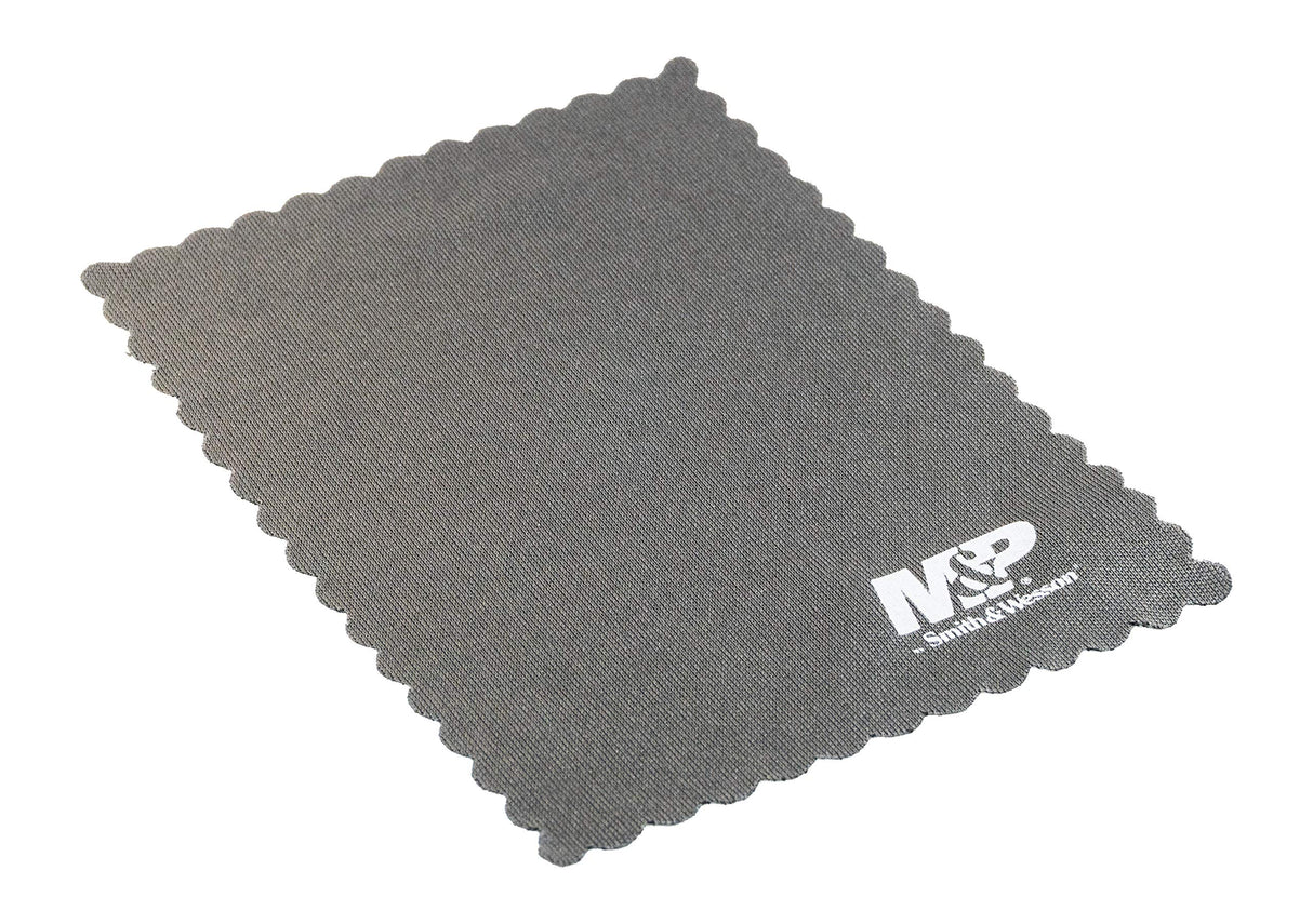 Smith & Wesson 110171 Super Cobra Frame Shooting Glasses Black Rubberized Frame w/Clear Mirrored Lens