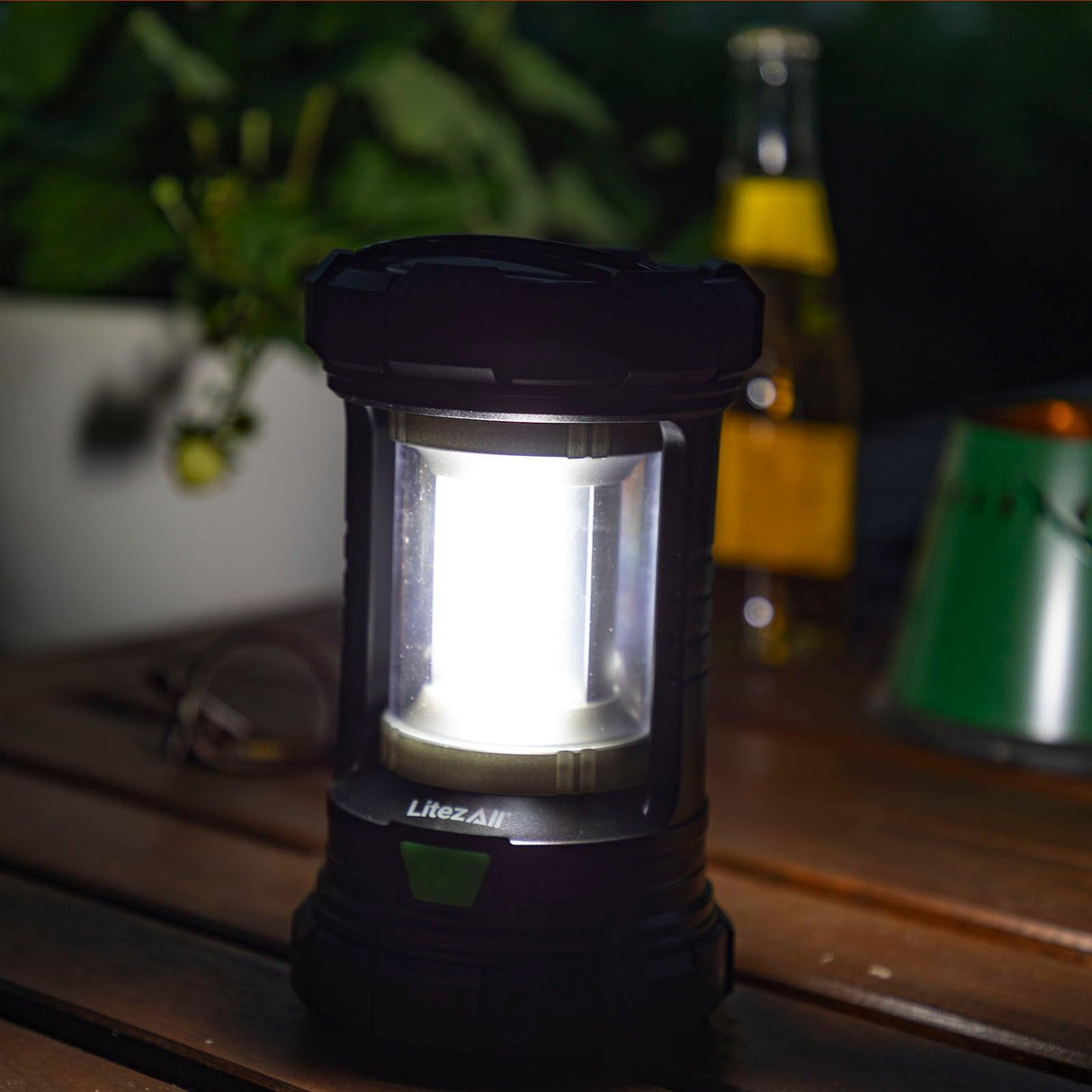 LitezAll 25294 Rechargeable Nearly Invincible 3000 Lumen Lantern