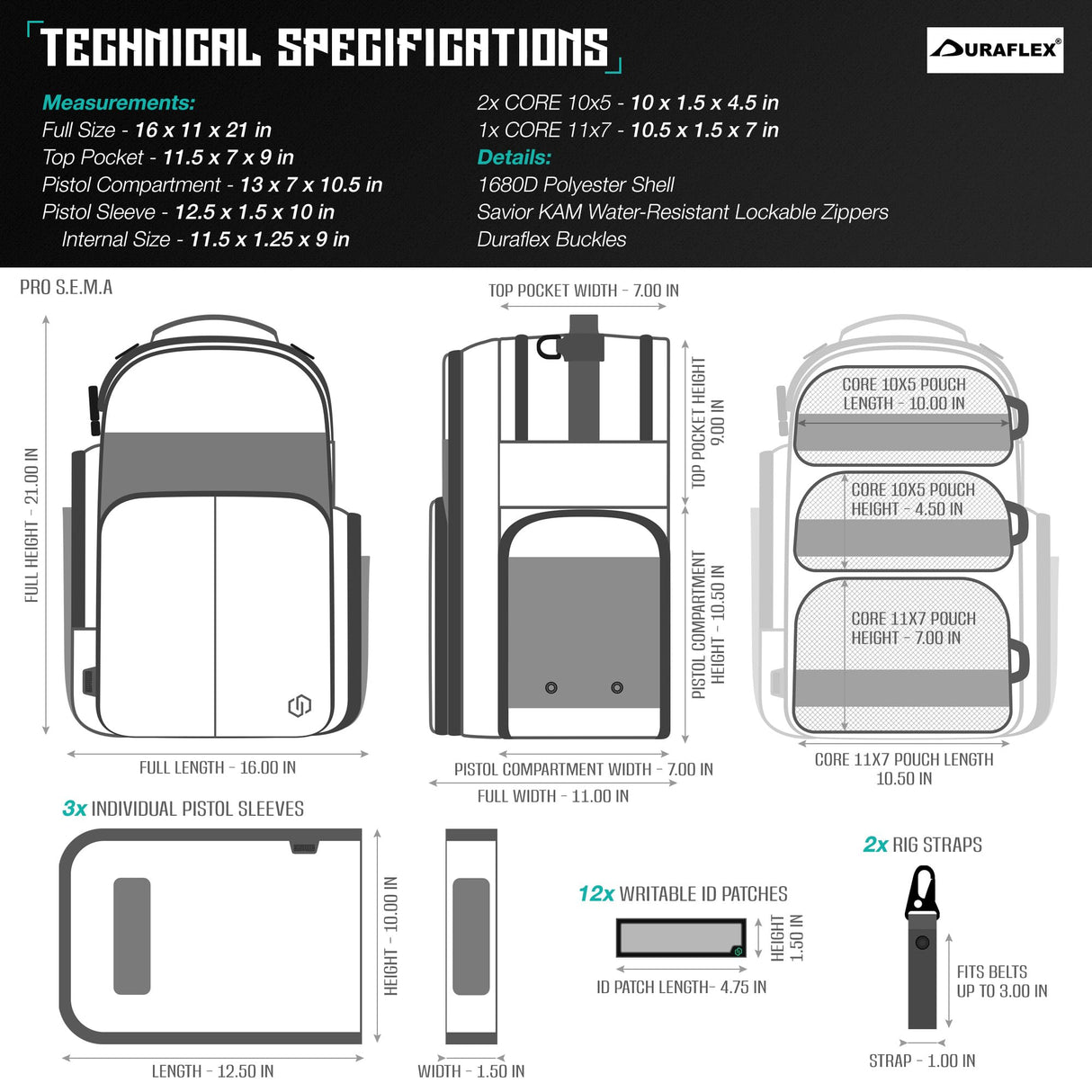 Savior Equipment PRO-SEMA Competition Backpack - Tan