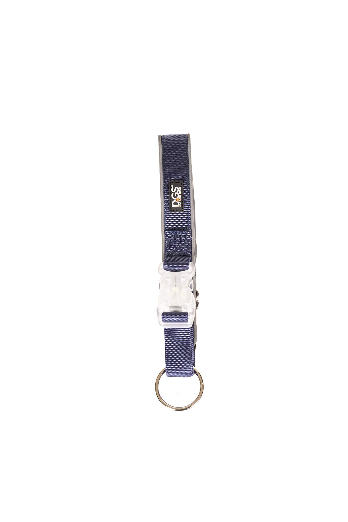 Dog Gone Smart Pet Products DGSLGUC4135  Super Bright LED Dog Comet Collar -SIZE: Medium, Navy Blue