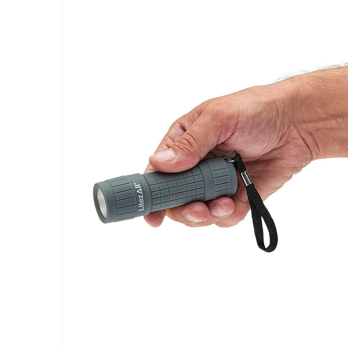 LitezAll 21333  100 Lumen All Weather Rubber Coated Pocket Flashlight -Various Colors